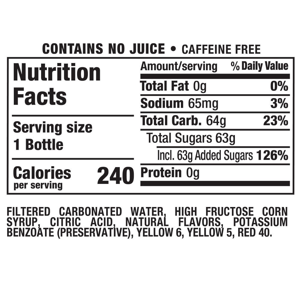 slide 3 of 6, 7Up Tropical Caffeine Free Soda Bottle, 20 fl oz