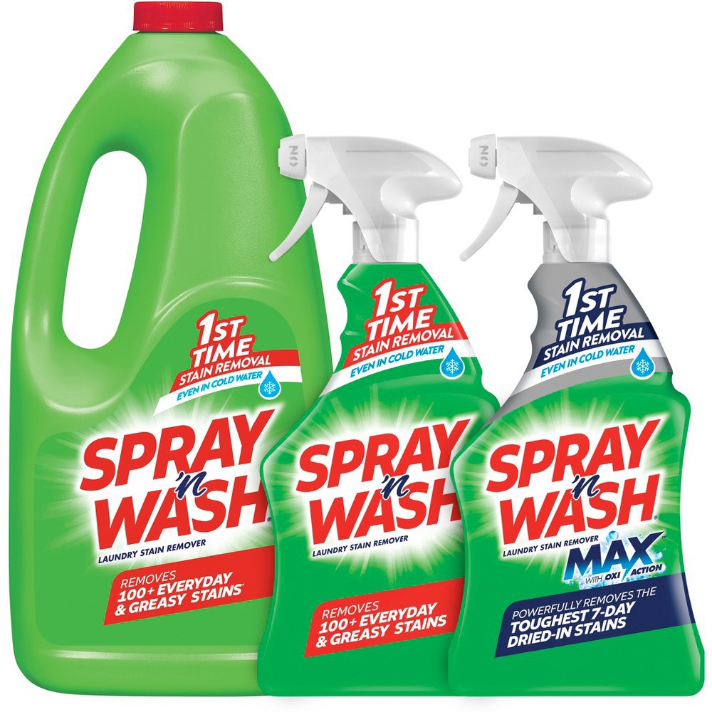 slide 5 of 13, Spray 'n Wash Pre-Treat Laundry Stain Remover Spray, 22oz, 22 oz