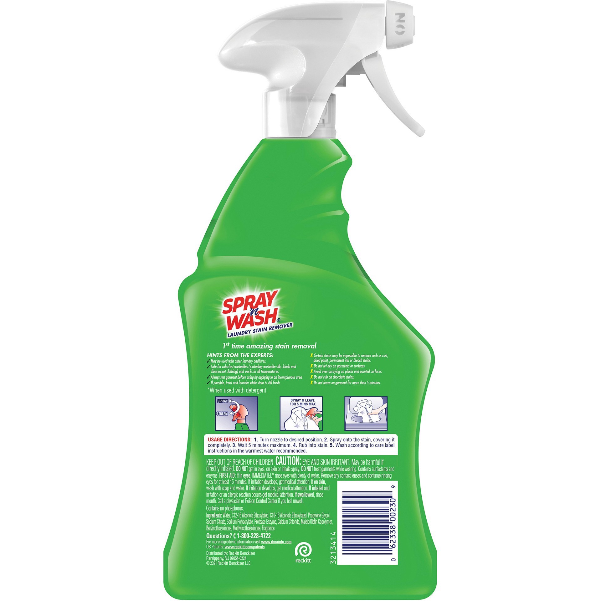 slide 4 of 13, Spray 'n Wash Pre-Treat Laundry Stain Remover Spray, 22oz, 22 oz