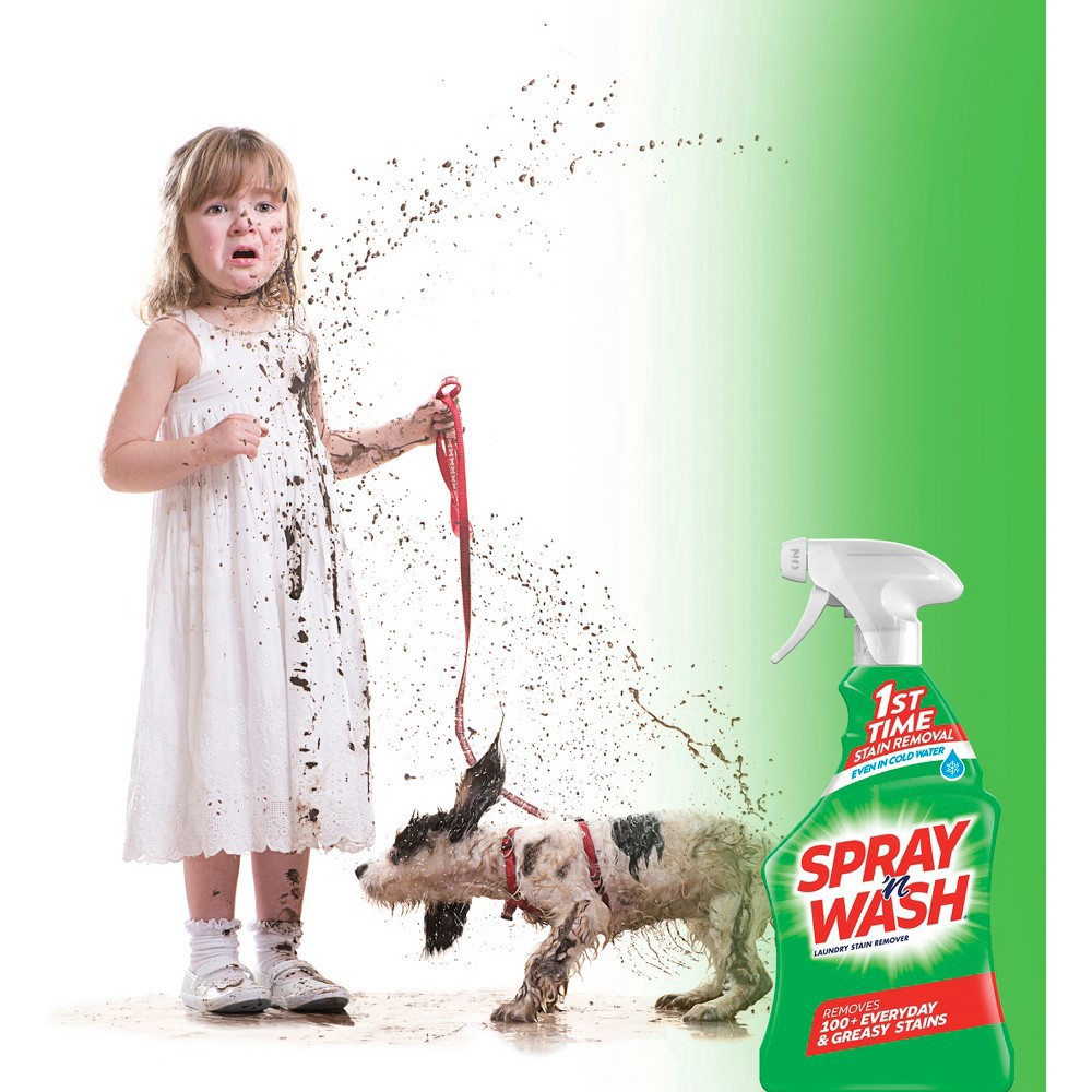 slide 7 of 13, Spray 'n Wash Pre-Treat Laundry Stain Remover Spray, 22oz, 22 oz