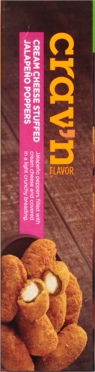 slide 10 of 16, Crav'n Flavor Cream Cheese Jalapeno Poppers, 16 oz