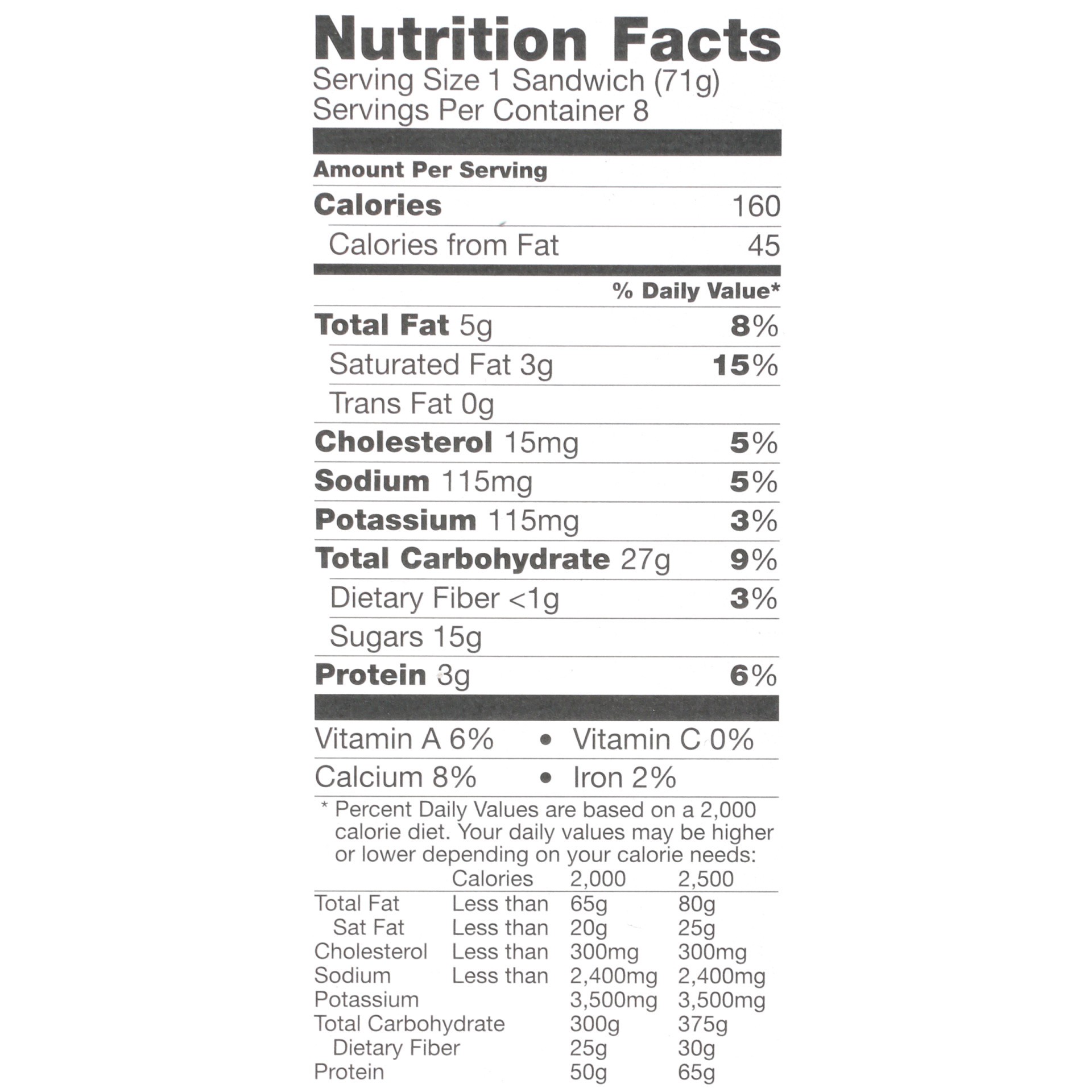 slide 2 of 8, Blue Bunny Vanilla Ice Cream Sandwich, 8 ct