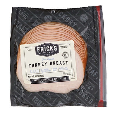 slide 1 of 1, Frick's Oven Roasted Turkey Breast, 10 oz