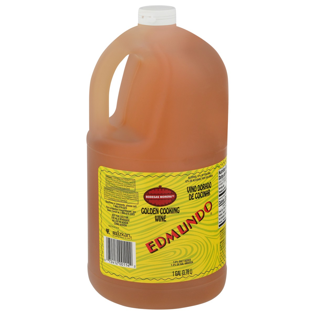 slide 14 of 14, Edmundo Golden Cooking Wine 1 gal, 1 gal