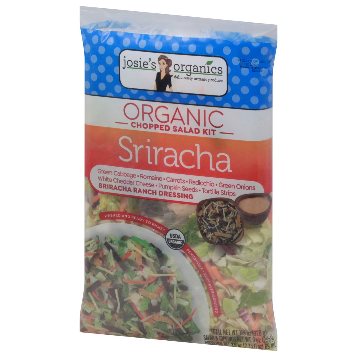 slide 4 of 12, Josie's Organics Josie's Organcs Sriracha Kit, 11.5 oz