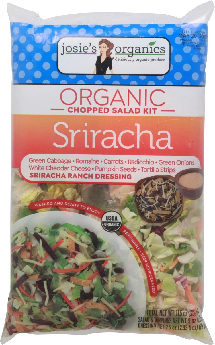 slide 6 of 12, Josie's Organics Josie's Organcs Sriracha Kit, 11.5 oz