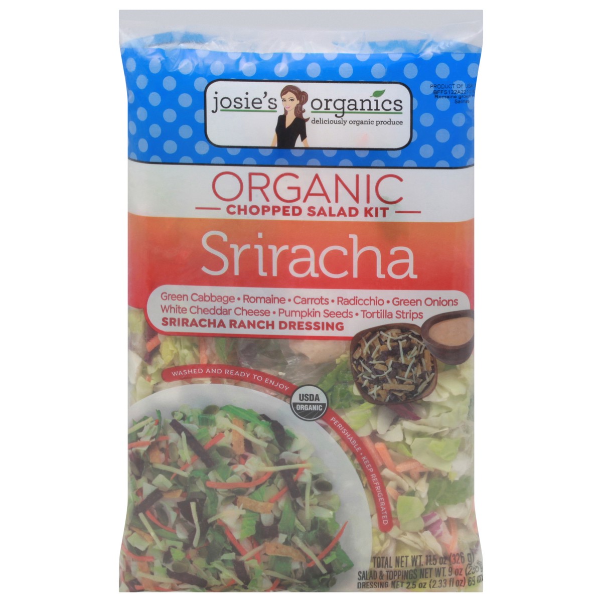 slide 1 of 12, Josie's Organics Josie's Organcs Sriracha Kit, 11.5 oz