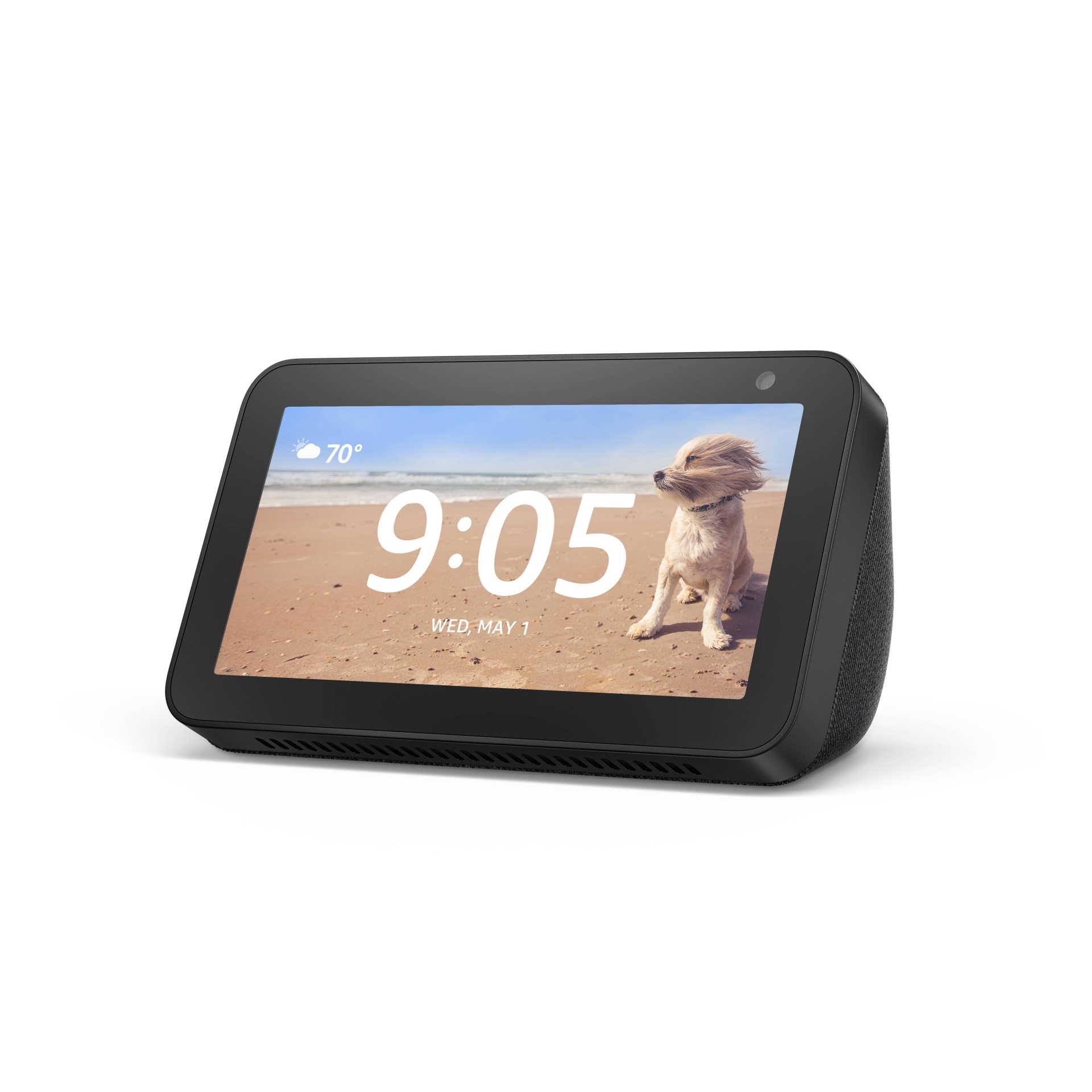 slide 1 of 5, Amazon Echo Show Charcoal, 5 in