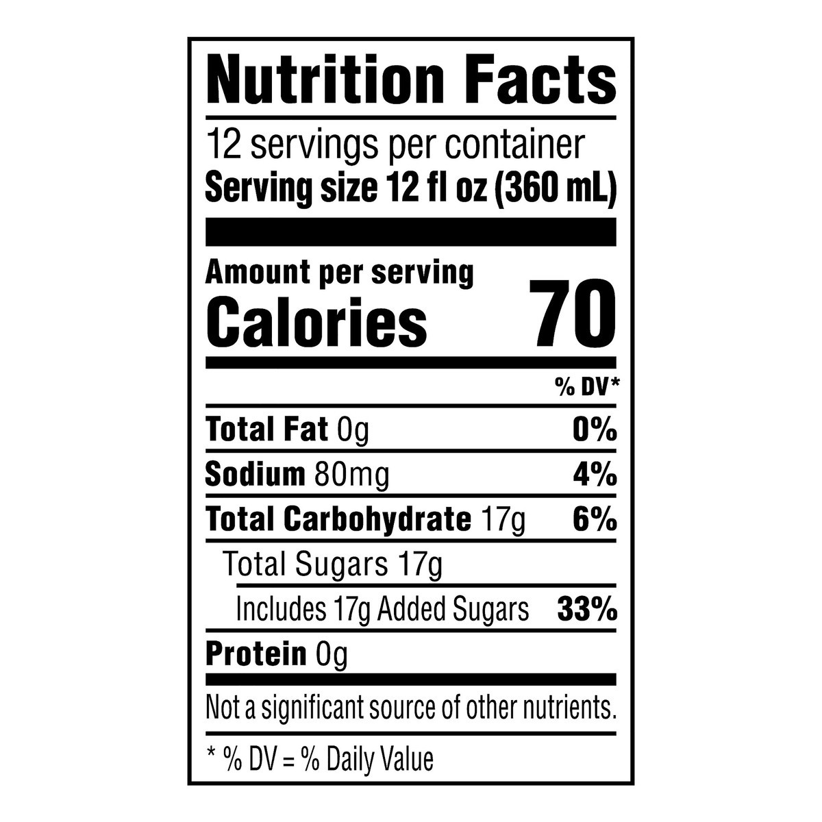 slide 7 of 8, Brisk Fruit Punch Juice Drink - 12 ct, 12 ct