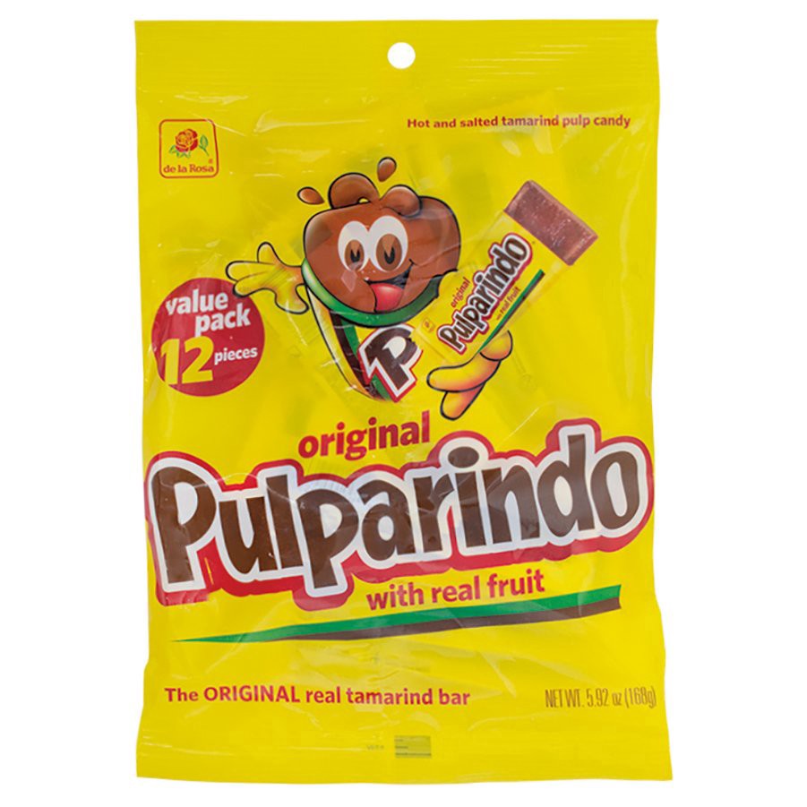 slide 1 of 1, De La Rosa Pulparindo Candy, 6 oz