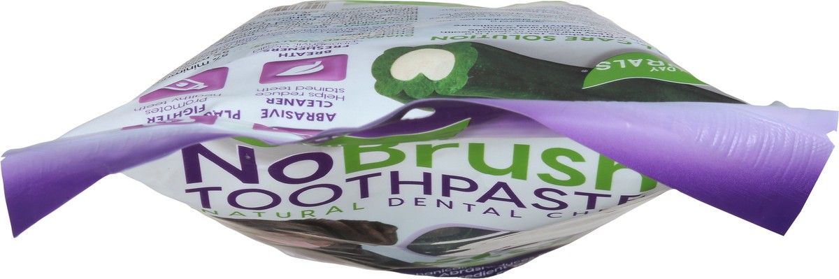 slide 4 of 10, Every Day Naturals No Brush Large Size (40+ lbs) Toothpaste Natural Dental Chew 14 oz, 14 oz