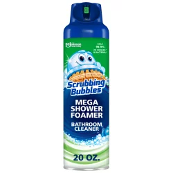 Scrubbing Bubbles Bathroom Disinfectant Mega Shower Foamer Rainshower