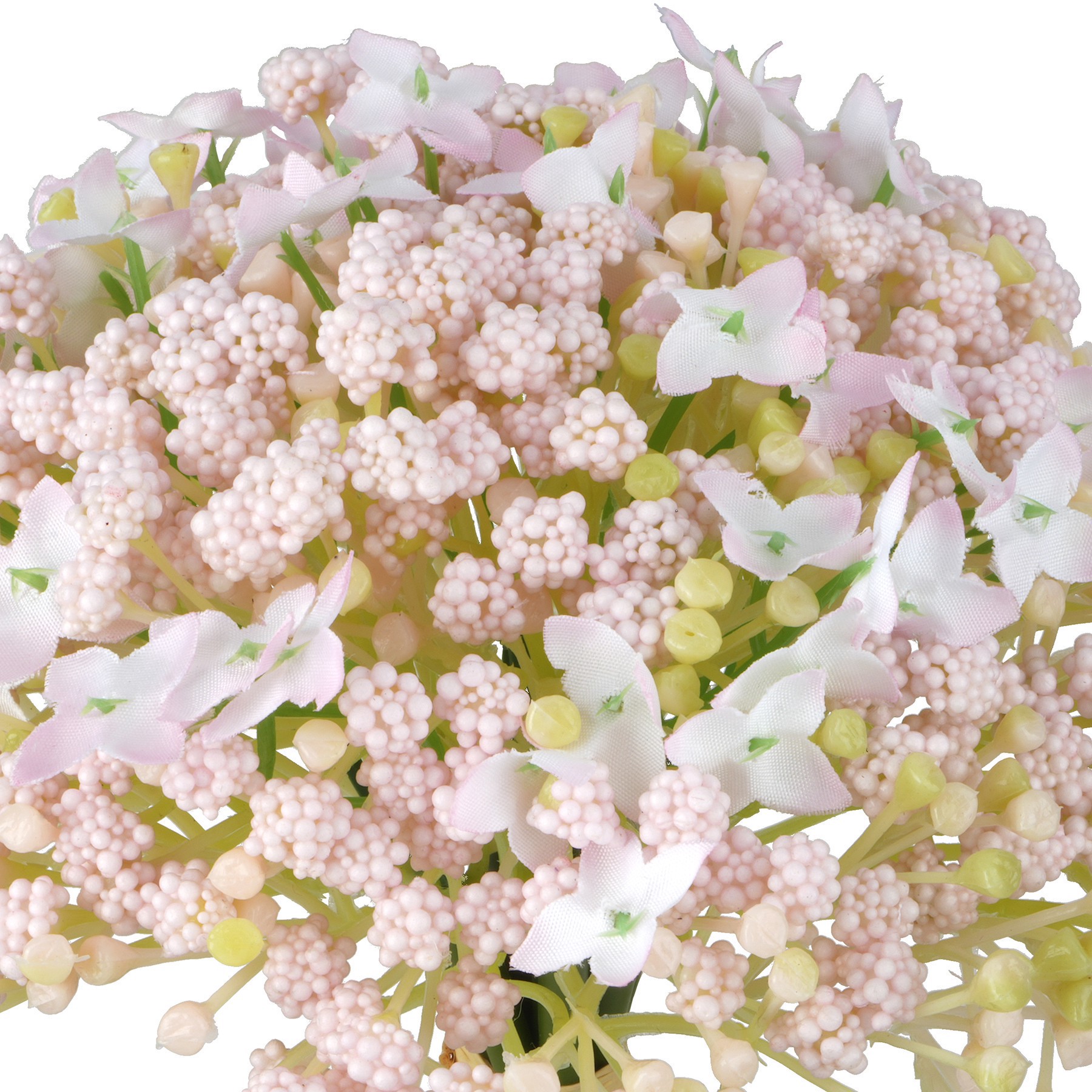 slide 2 of 2, 10" Mixed Pink & White Baby's Breath Bundle By Ashland, 6 in x 6 in x 10 in