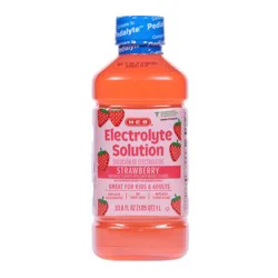 H-E-B Electrolyte Solution - Strawberry
