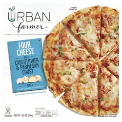 Urban Farmer Four Cheese Cauliflower Parmesan Thin Crust Pizza