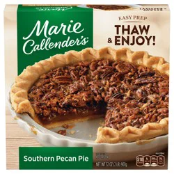 Marie Callender's Southern Pecan Pie, Thaw & Enjoy Frozen Dessert, 32 oz.