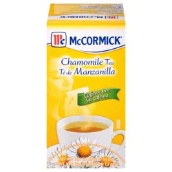 McCormick 25 Count Box Caffeine Free Chamomile Tea Bags, 1.06 oz