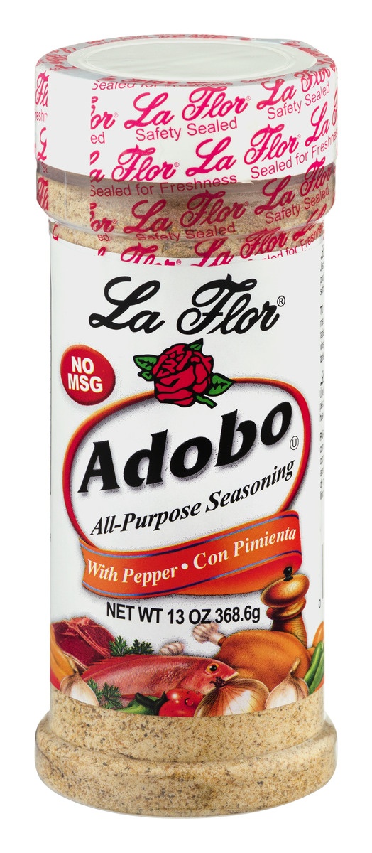 slide 1 of 1, La Flor-Adobo with Pepper, 13 oz