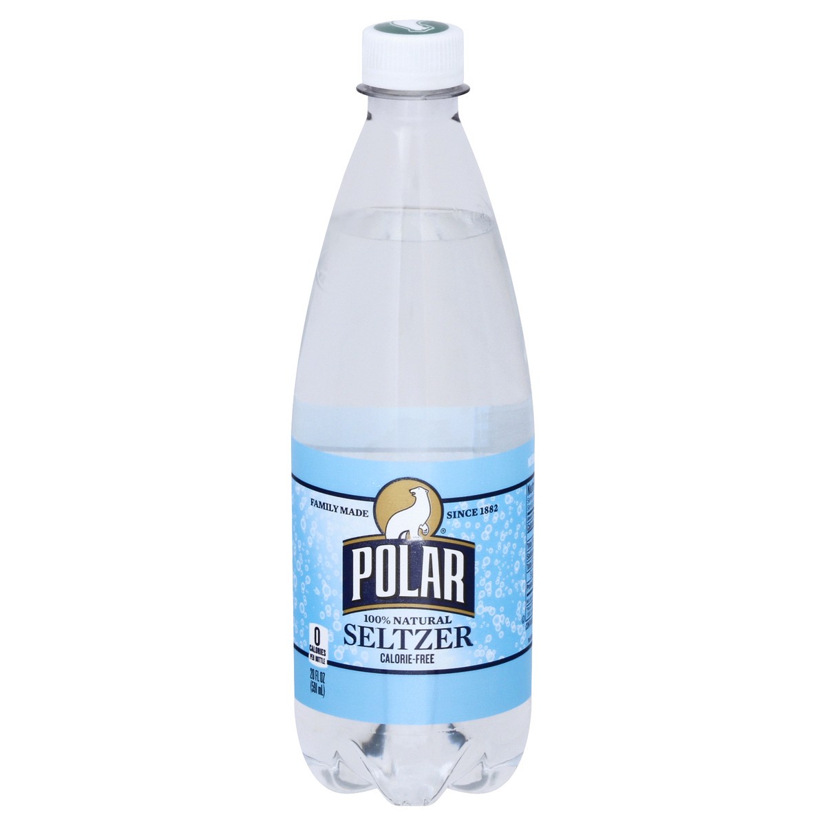 slide 13 of 13, Polar 100% Natural Seltzer 20 oz, 20 oz