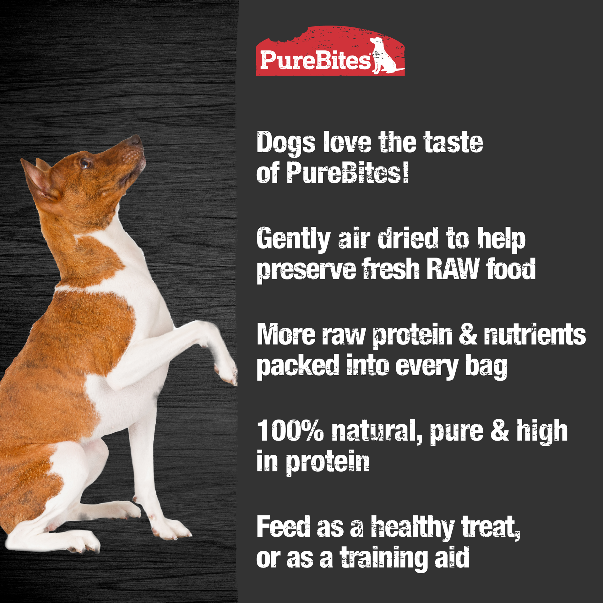 slide 2 of 5, PureBites Gently Air Dried Chicken Jerky Dog Treats 156g | 1 Ingredient | Made in Canada, 1 ct