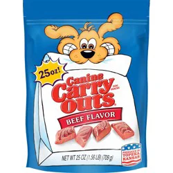 Canine Carry Outs Beef Dog Snacks