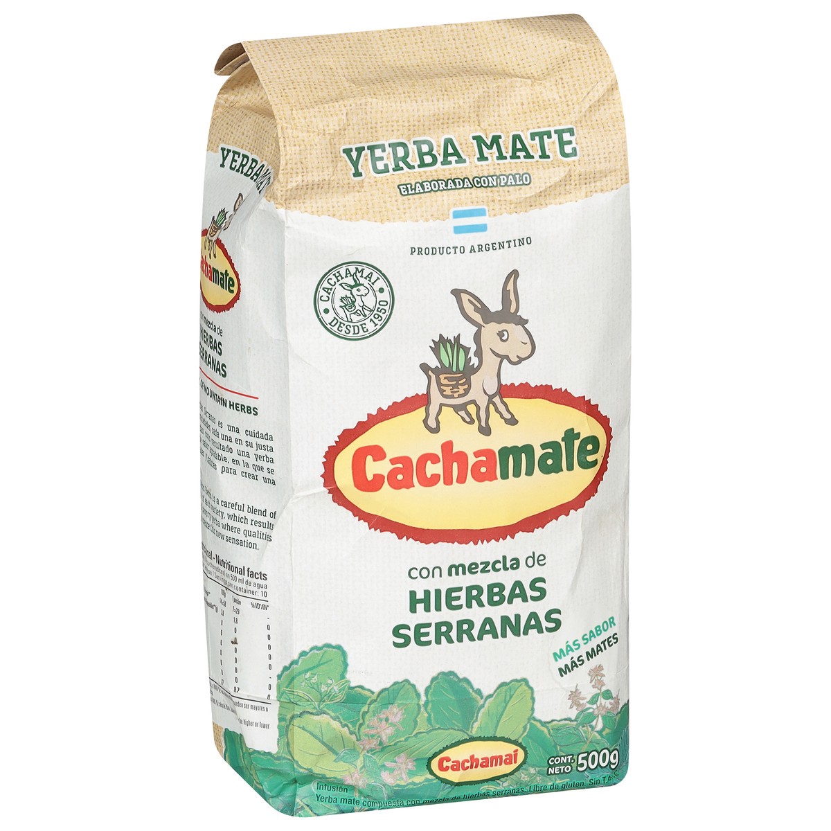 slide 3 of 13, Cachamate Yerba Mate with Mix of Mountains Herbs- 17.6 oz, 17.6 oz