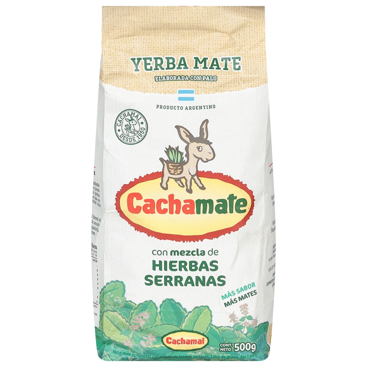 slide 8 of 13, Cachamate Yerba Mate with Mix of Mountains Herbs- 17.6 oz, 17.6 oz