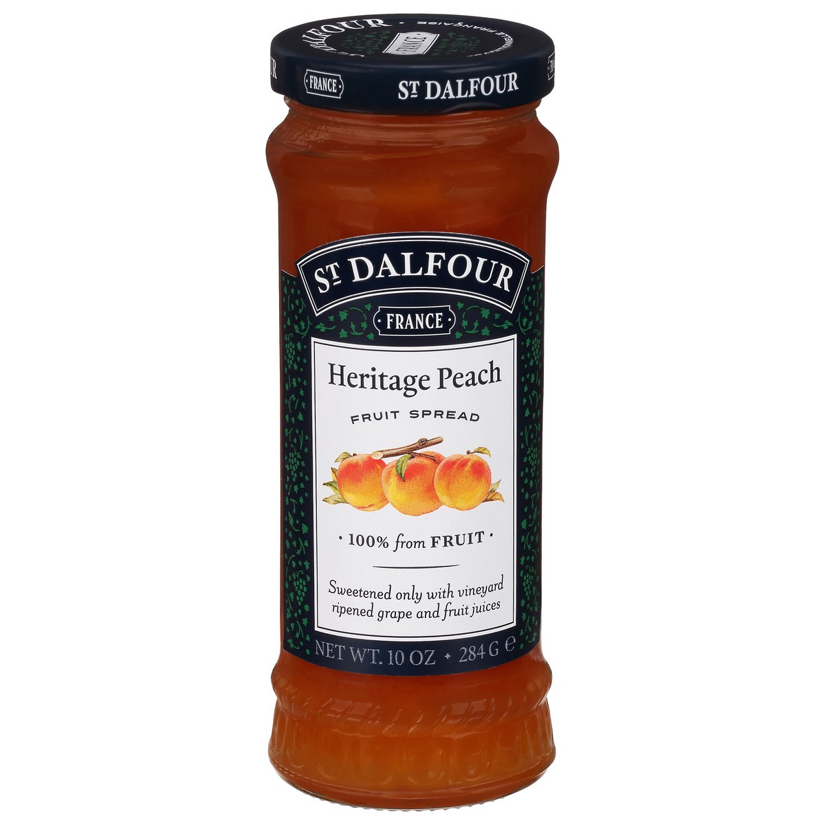 slide 6 of 14, St. Dalfour Heritage Peach Fruit Spread 10 oz, 10 oz