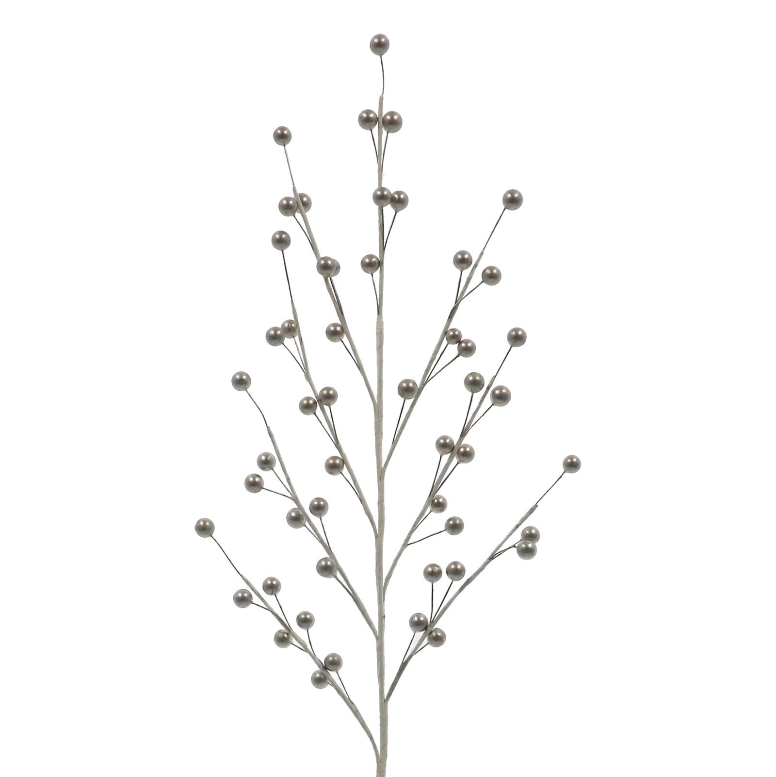 slide 2 of 2, 27" Metallic Champagne Berry Stem By Ashland, 2 in x 1 in x 27 in