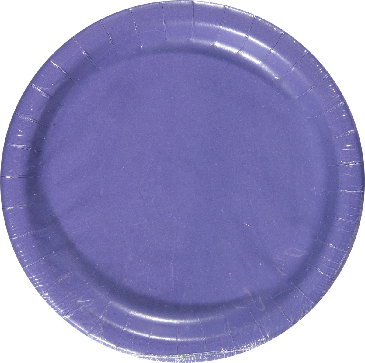 slide 7 of 11, Touch of Color Purple Plates 24 ea, 24 ct