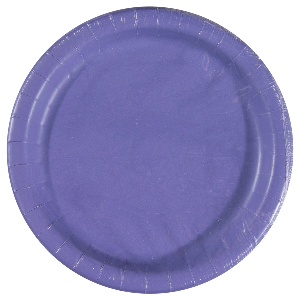 slide 4 of 11, Touch of Color Purple Plates 24 ea, 24 ct