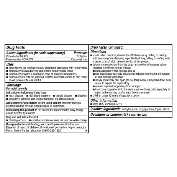 slide 16 of 25, Meijer Hemorrhoidal Suppositories, 24 ct