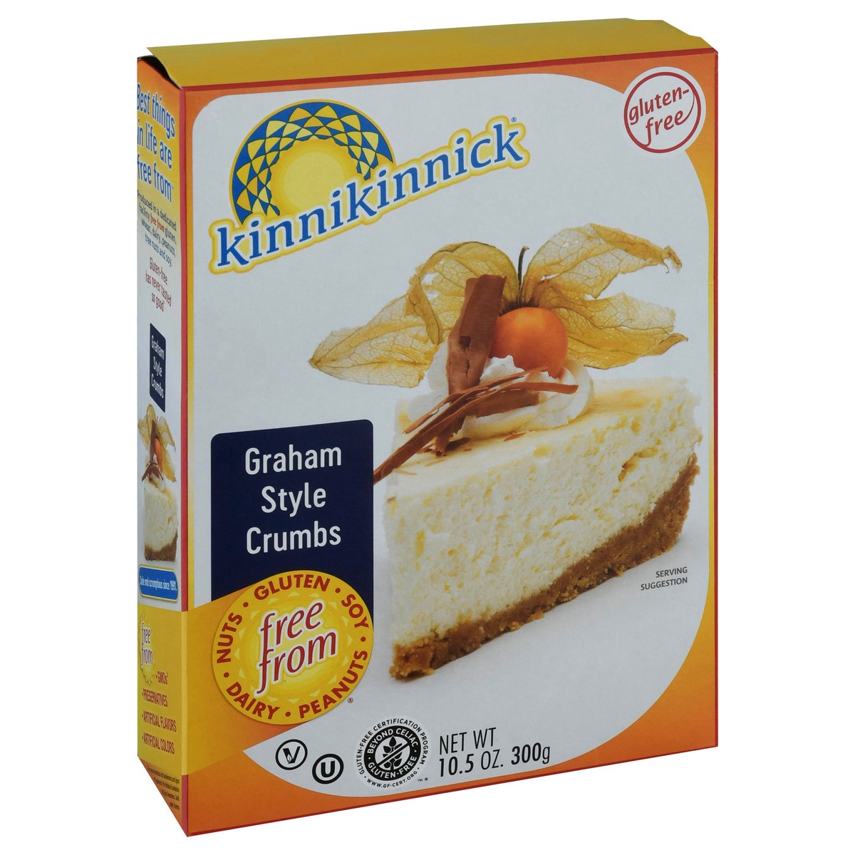 slide 12 of 13, Kinnikinnick Foods Kinnik Grahm Style Crumbs, 10.5 oz