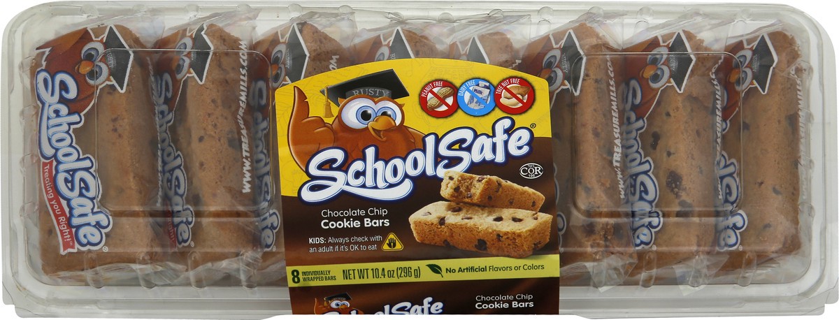 slide 6 of 13, School Safe Cookie Bars 8 ea, 8 ct