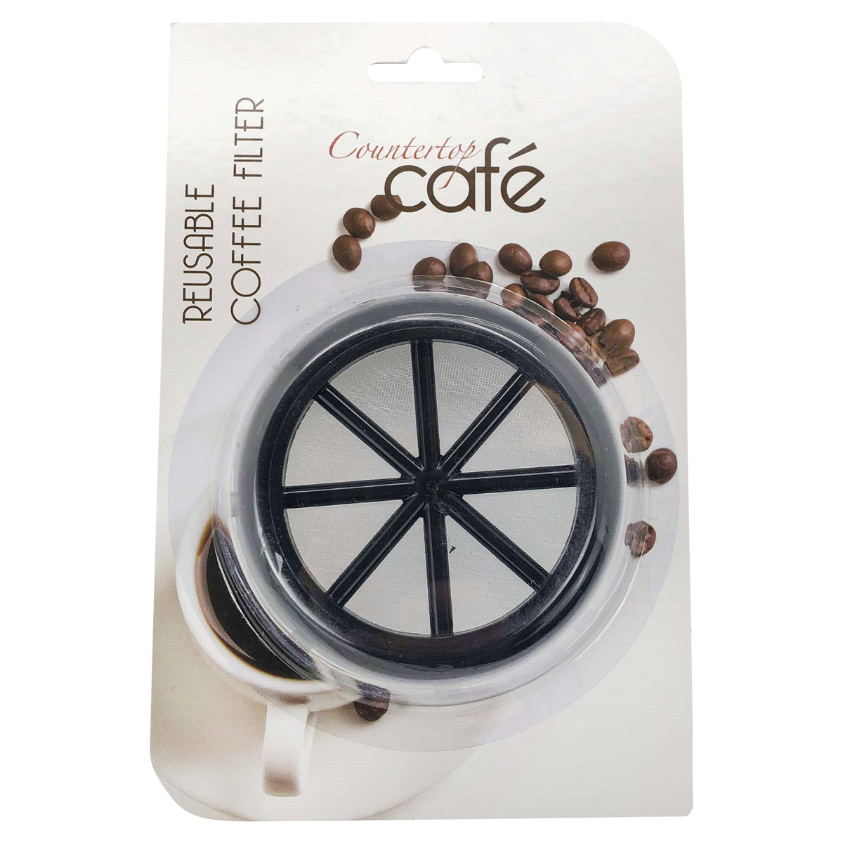 slide 1 of 9, Kolorae Countertop Cafe Reusable Coffee Filter, 1 ct