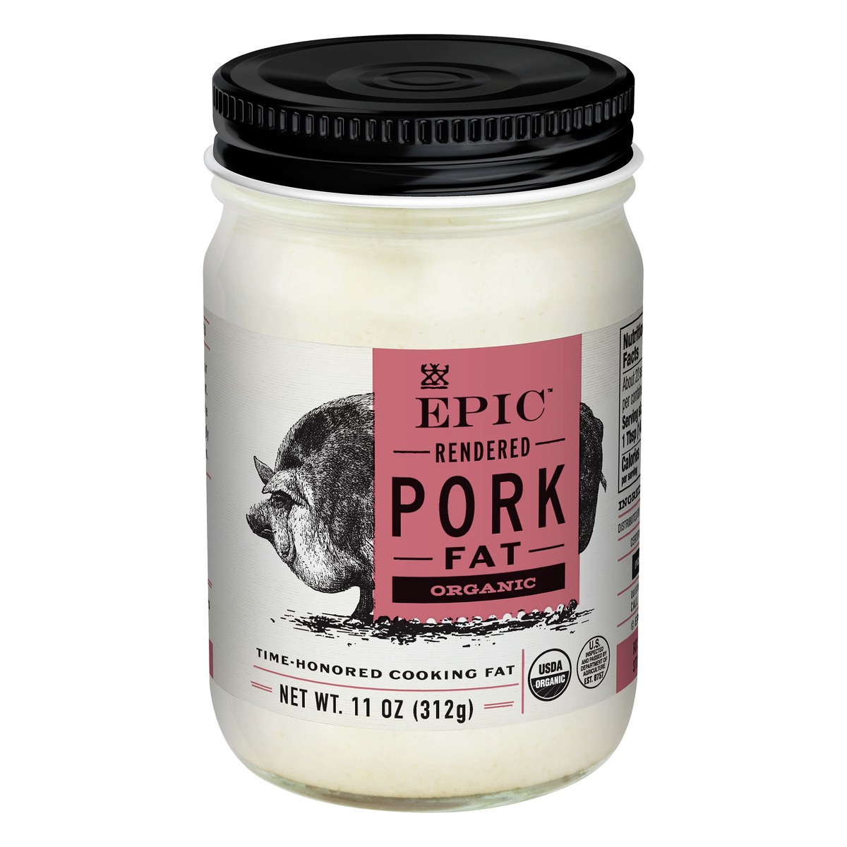 slide 1 of 9, Epic Pork Lard Oil, 11 oz