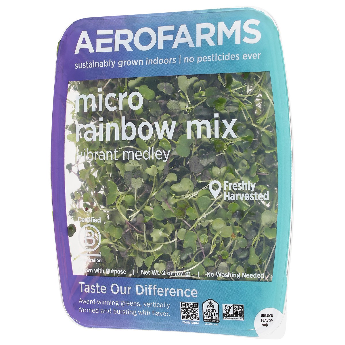 slide 2 of 9, AeroFarms Micro Rainbow Mix 2 oz, 1 ct