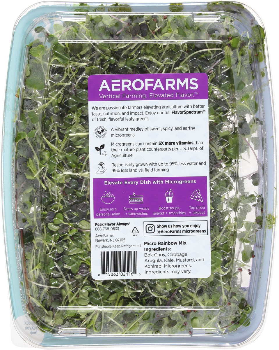 slide 7 of 9, AeroFarms Micro Rainbow Mix 2 oz, 1 ct