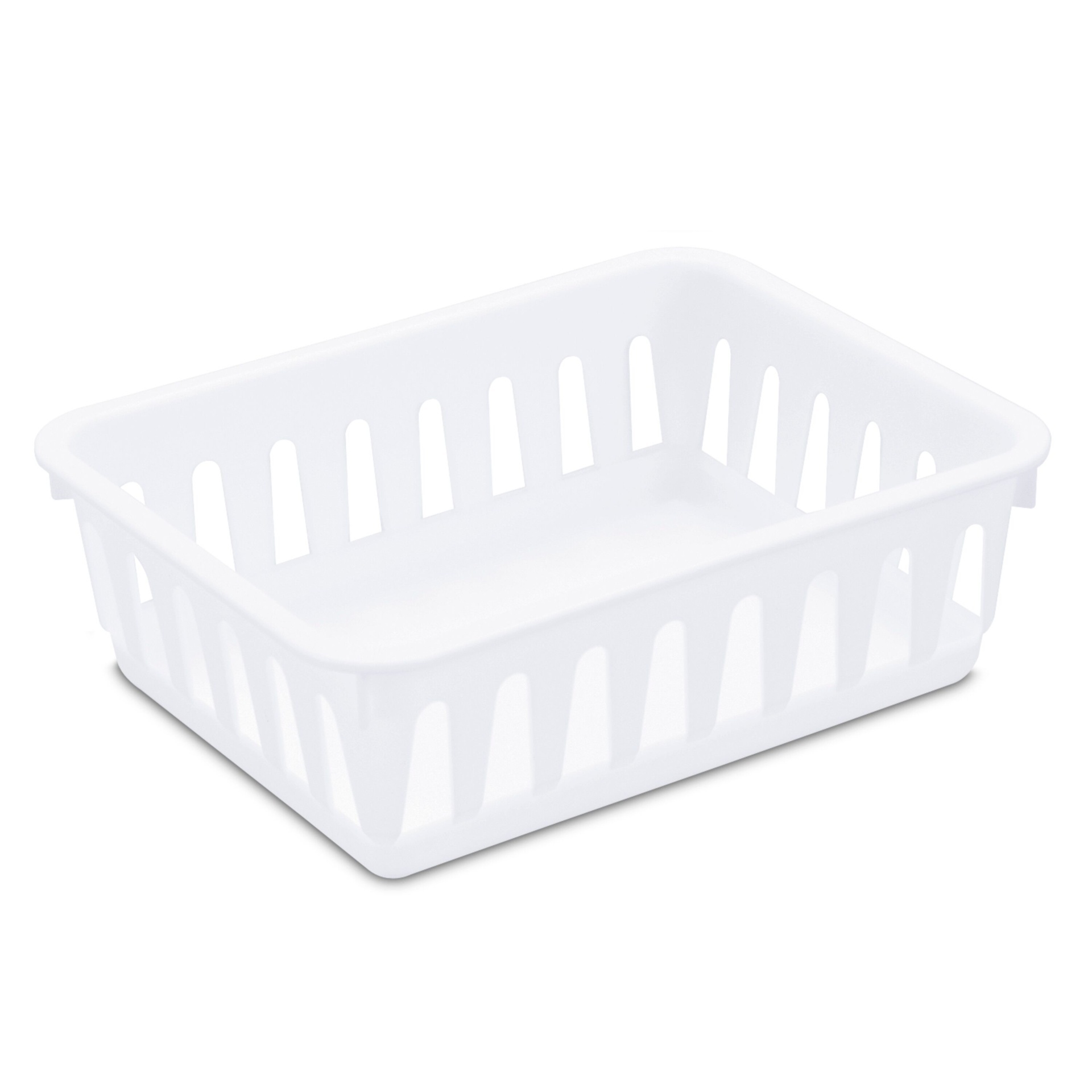 slide 1 of 1, Sterilite Mini Storage Tray - White, 6.375 in x 5 in x 2.125 in