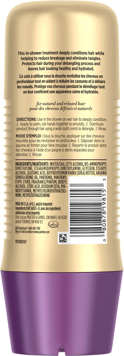 slide 3 of 3, Pantene Gold Series from Pantene Miracle Detangler with Argon Oil, 12.8 fl oz