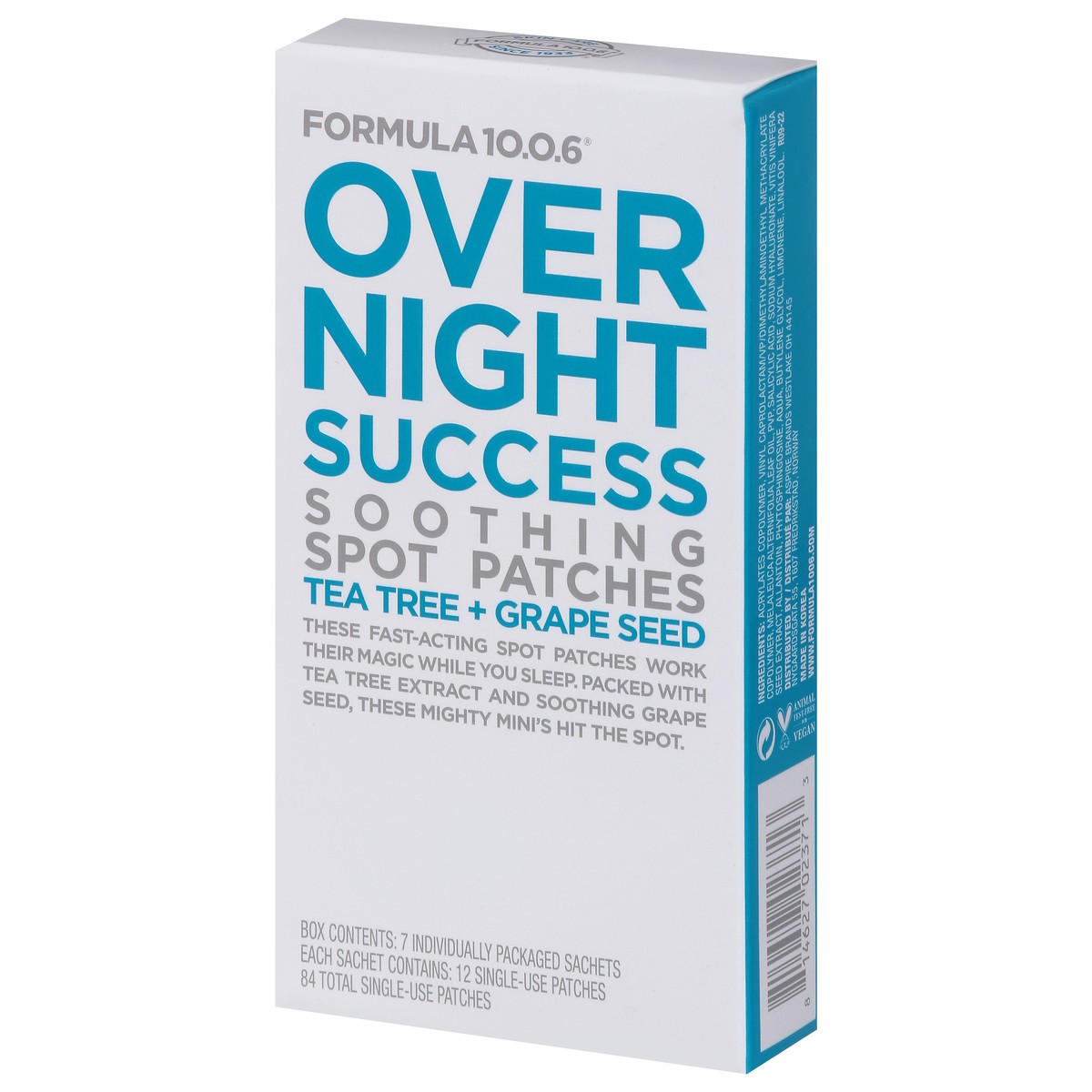 slide 2 of 9, Formula 10.0.6 Overnight Success Minimizing Spot Patches, 1 ct