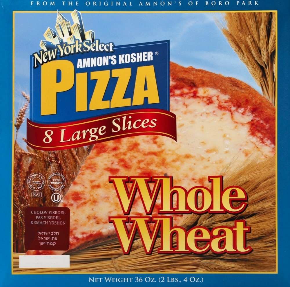 slide 1 of 1, Amnon's Kosher Whole Wheat Pizza, 36 oz