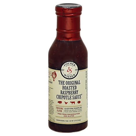 slide 1 of 1, Fischer & Wieser Sauce Chipotle The Original Roasted Raspberry, 15.75 oz