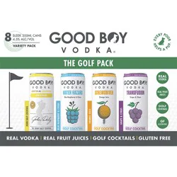 Good Boy The Golf Pack Variety 8 Pack Cans