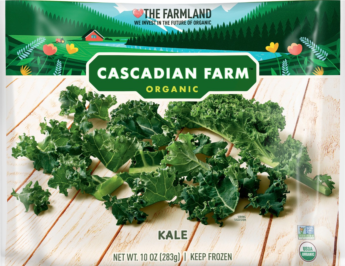 slide 6 of 9, Cascadian Farm Organic Kale, 10 oz