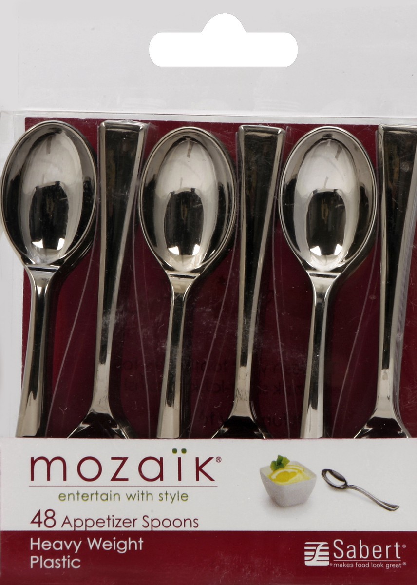 slide 3 of 4, Mozaik Spoons 48 ea, 48 ct