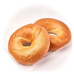 Giant Eagle Plain Bagels 2 Ct.