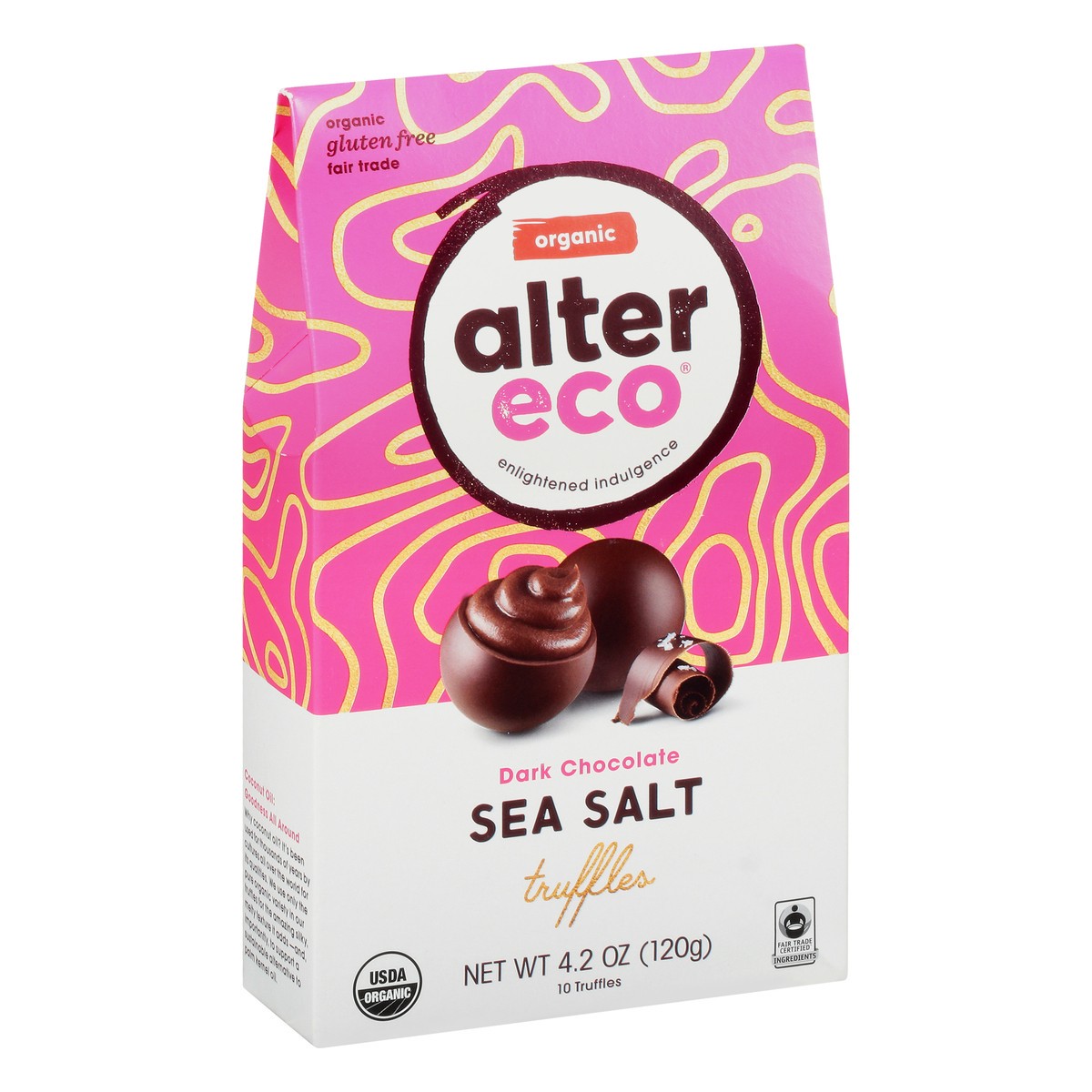 slide 12 of 12, Alter Eco Choc Truffle Sea Salt 4.2 Oz, 4.2 oz