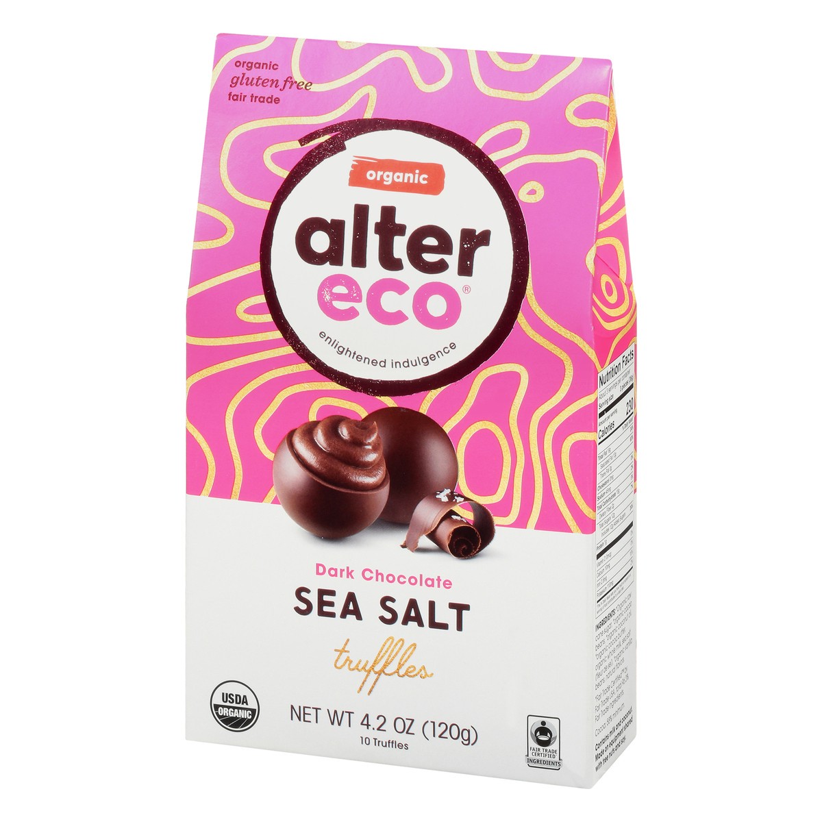 slide 8 of 12, Alter Eco Choc Truffle Sea Salt 4.2 Oz, 4.2 oz