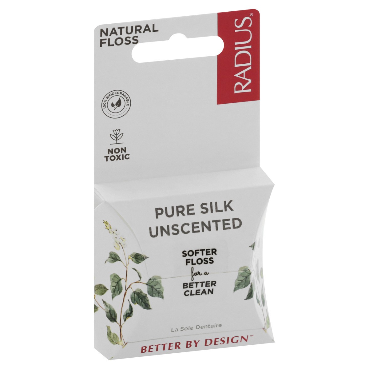 slide 9 of 9, Radius Pure Silk Natural Unscented Floss 1 ea, 1 ct